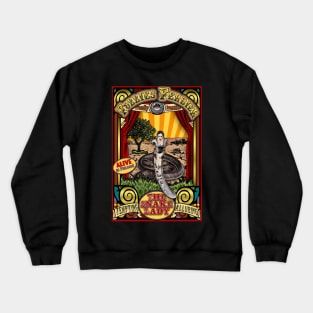 The Snake Lady Sideshow Poster Crewneck Sweatshirt